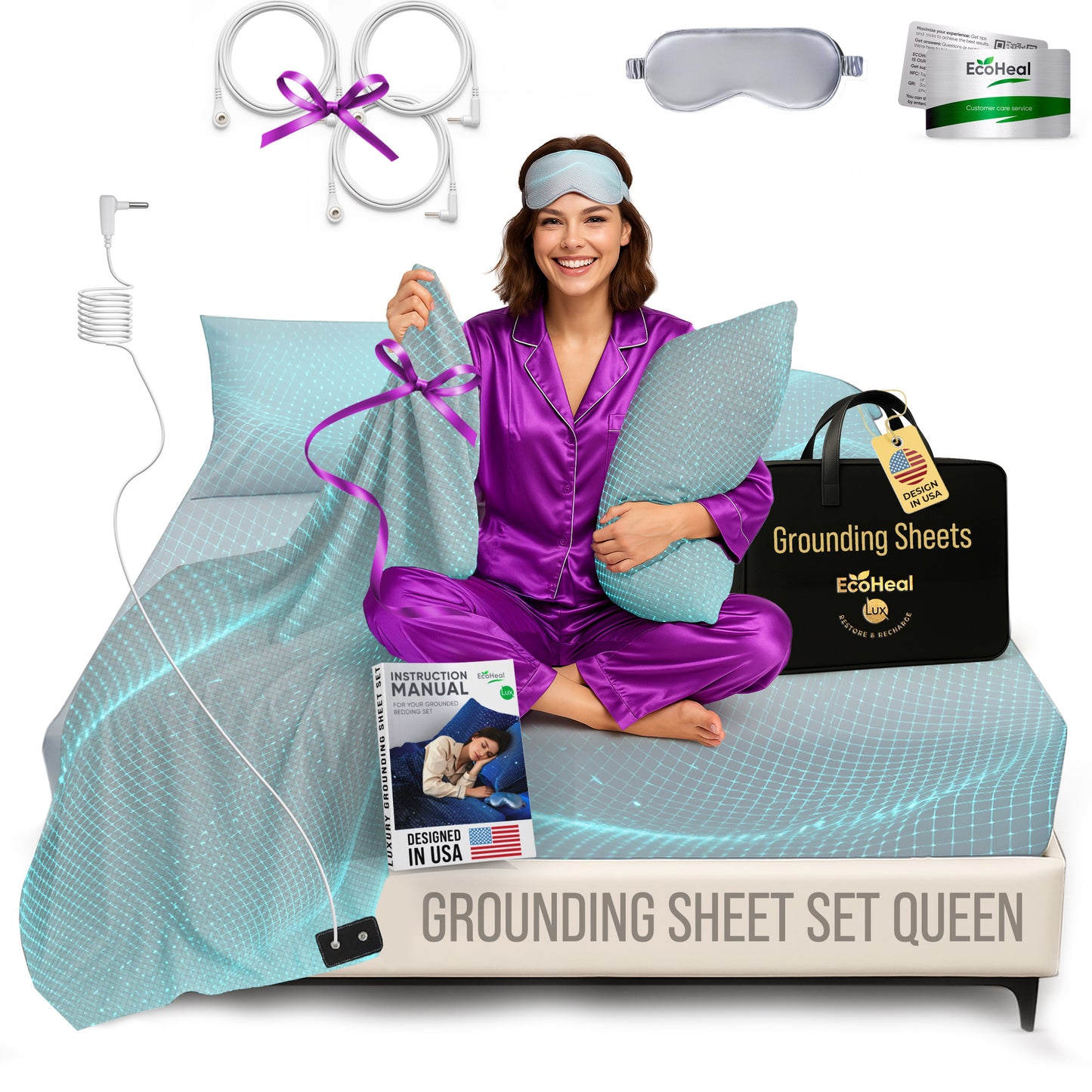 Grounding Sheet Set – Flat, Fitted, Pillowcases