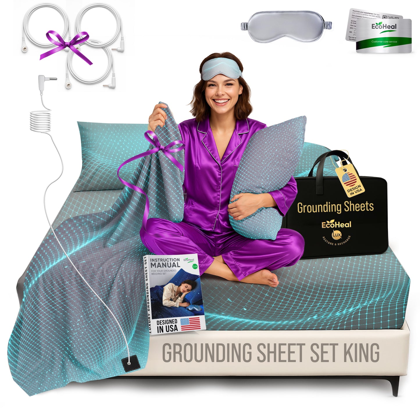Grounding Sheet Set – Flat, Fitted, Pillowcases