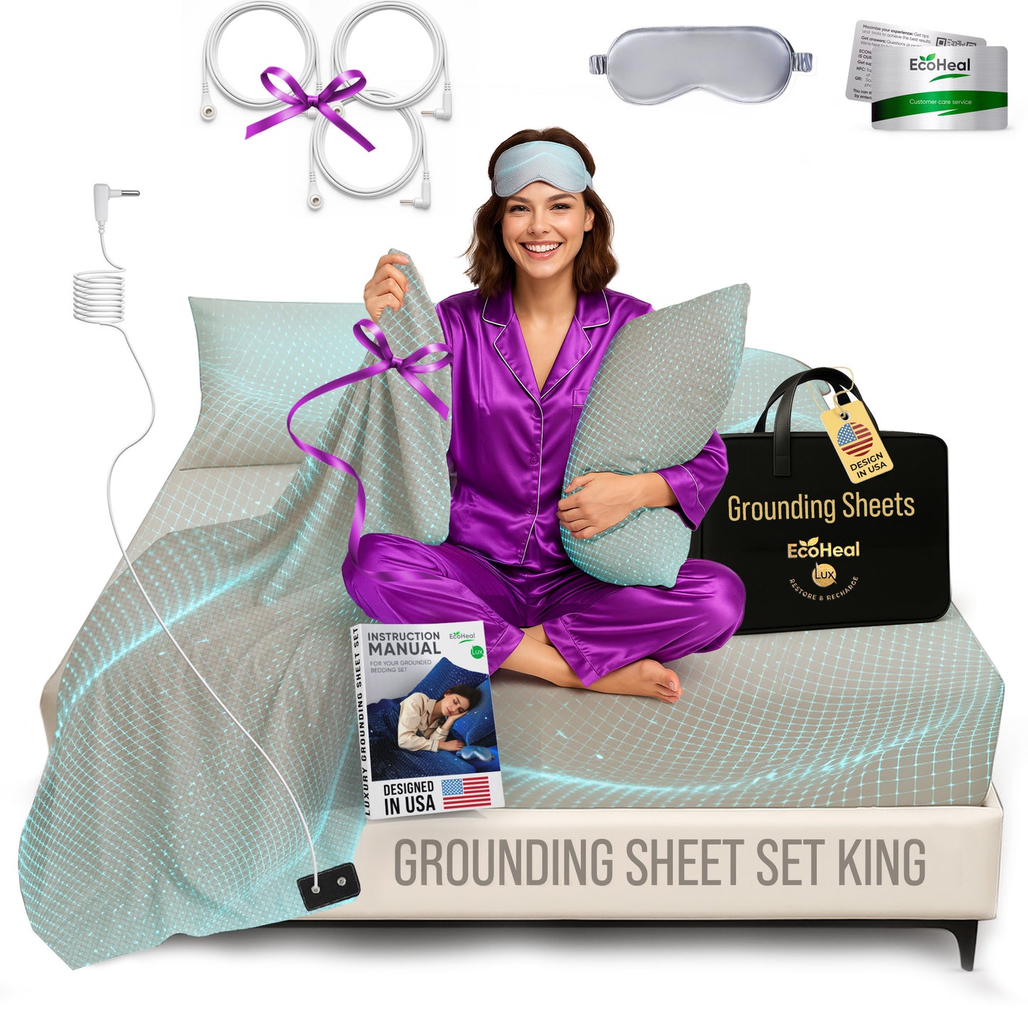 Grounding Sheet Set – Flat, Fitted, Pillowcases