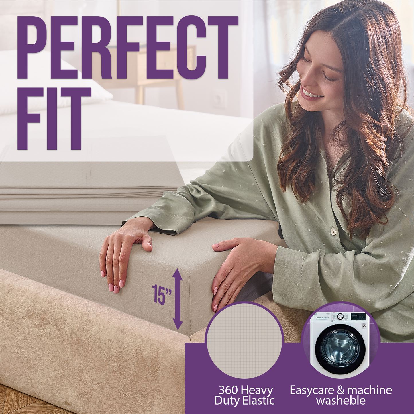 Grounding Sheet Set – Flat, Fitted, Pillowcases