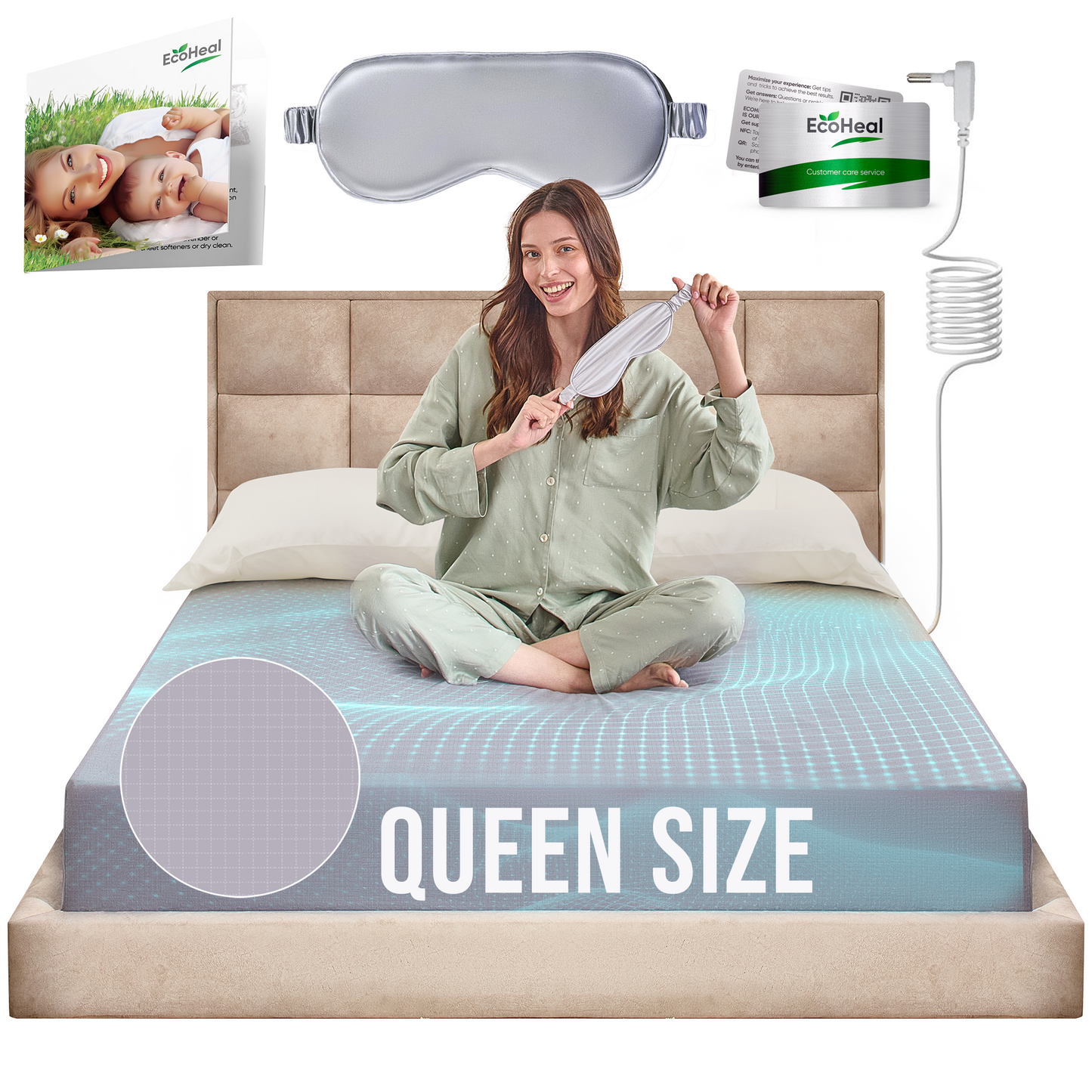 Earth Grounding Fitted Sheet