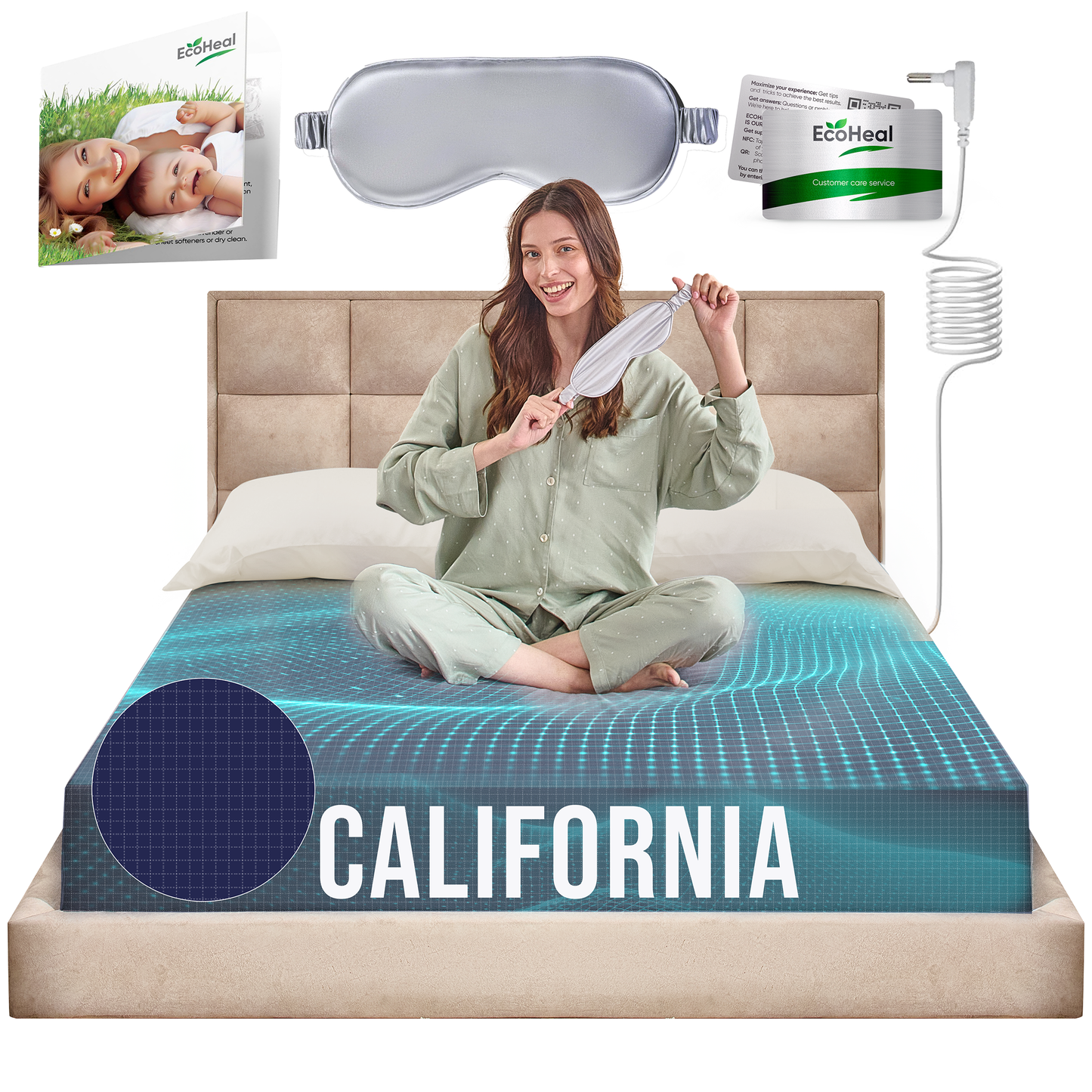 Earth Grounding Fitted Sheet