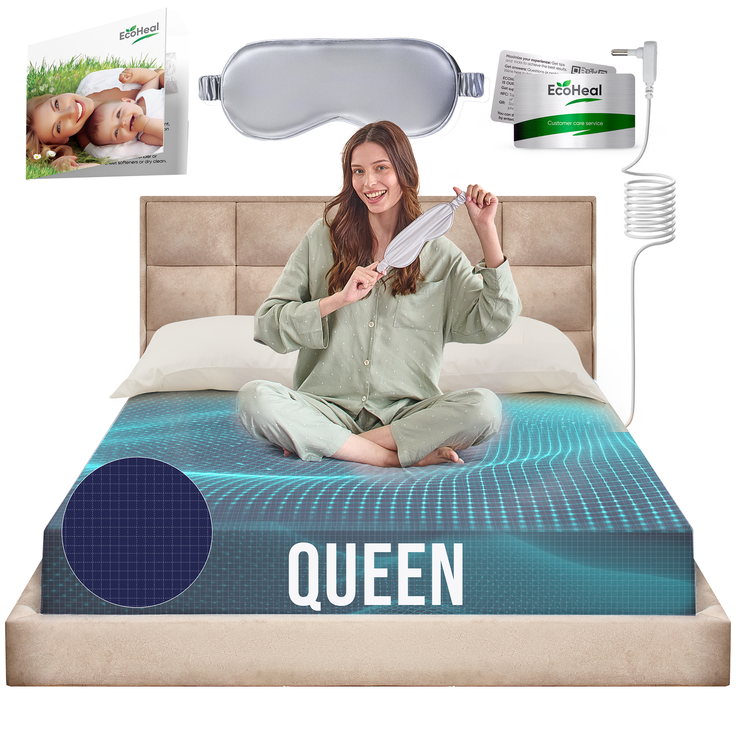 Earth Grounding Fitted Sheet