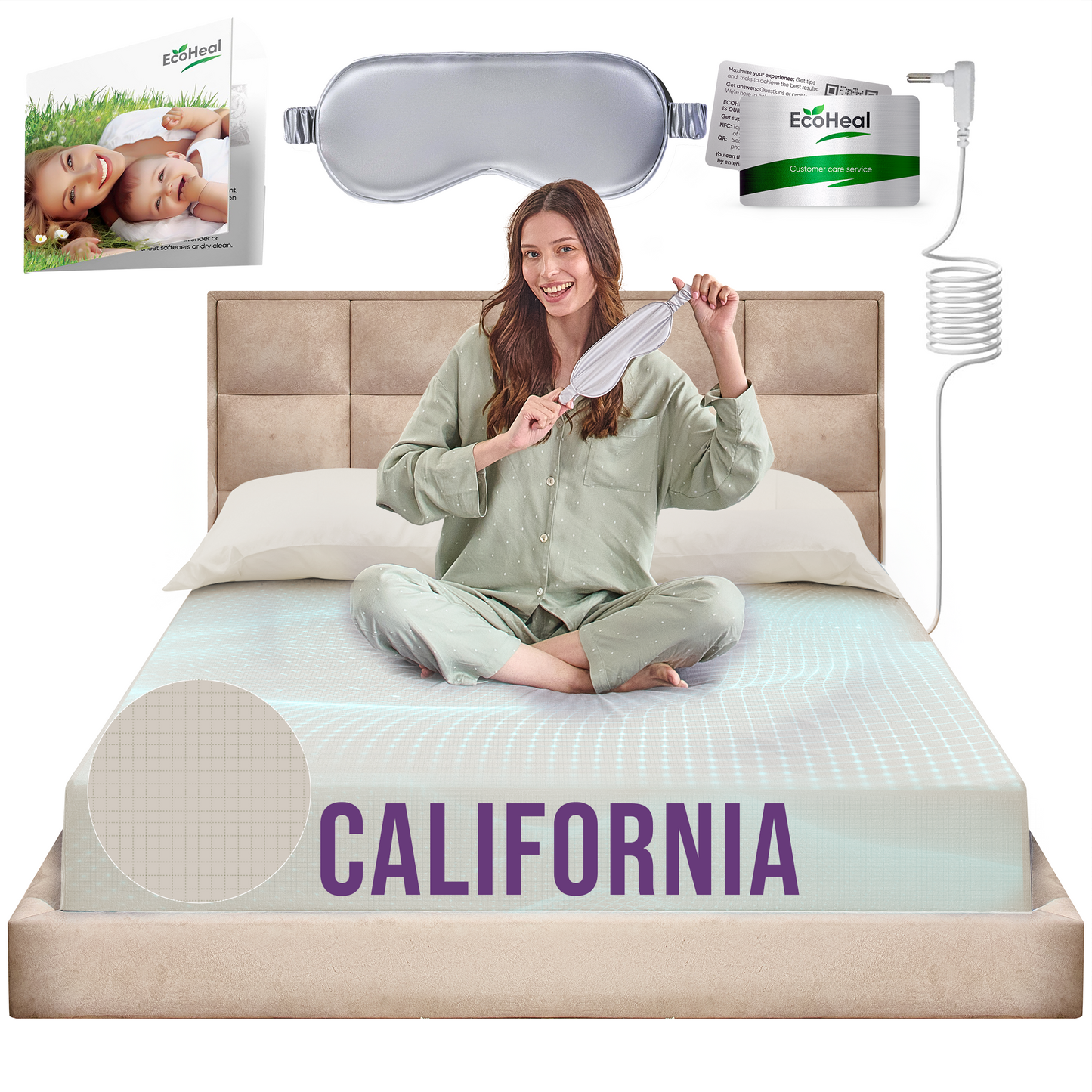 Earth Grounding Fitted Sheet