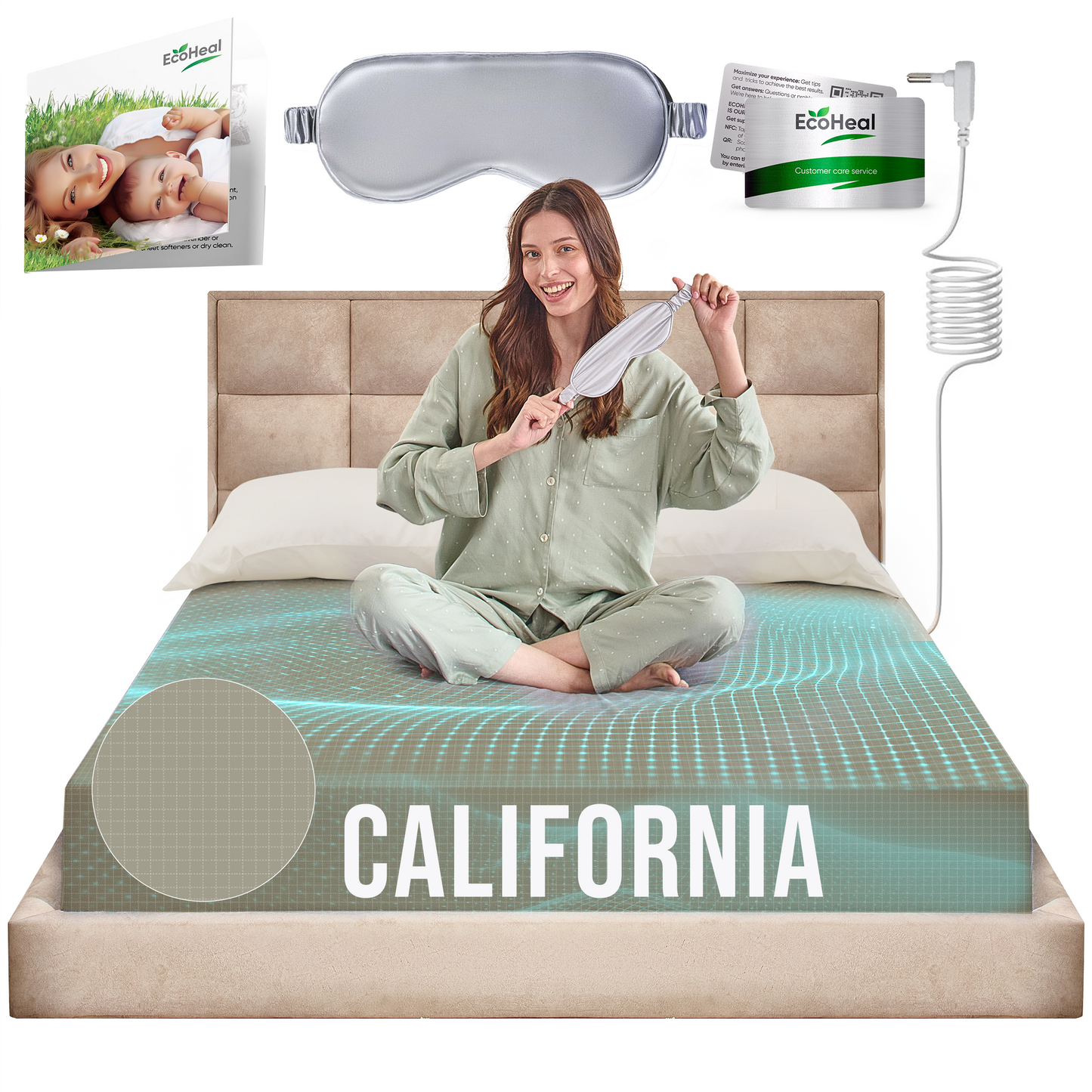 Earth Grounding Fitted Sheet