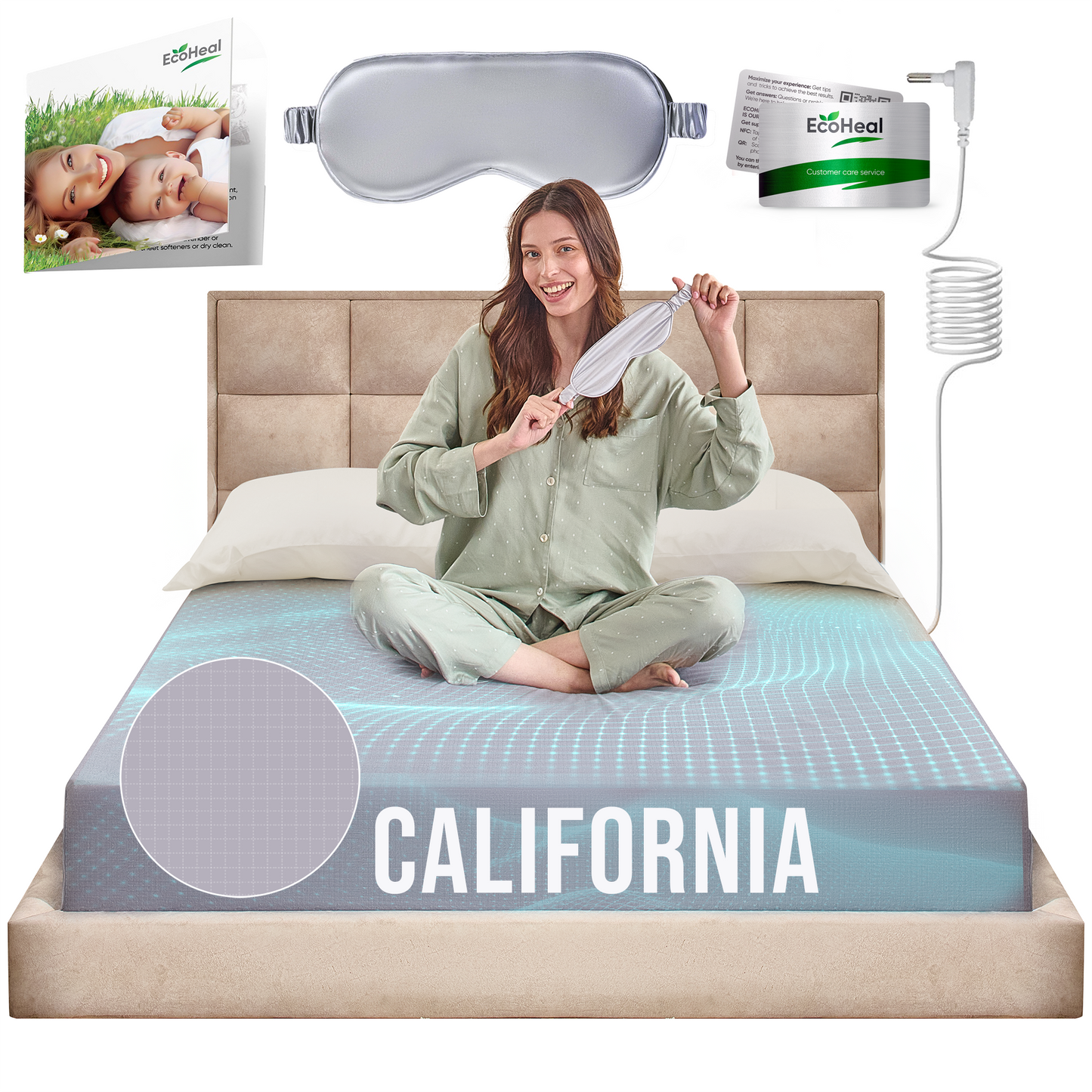 Earth Grounding Fitted Sheet