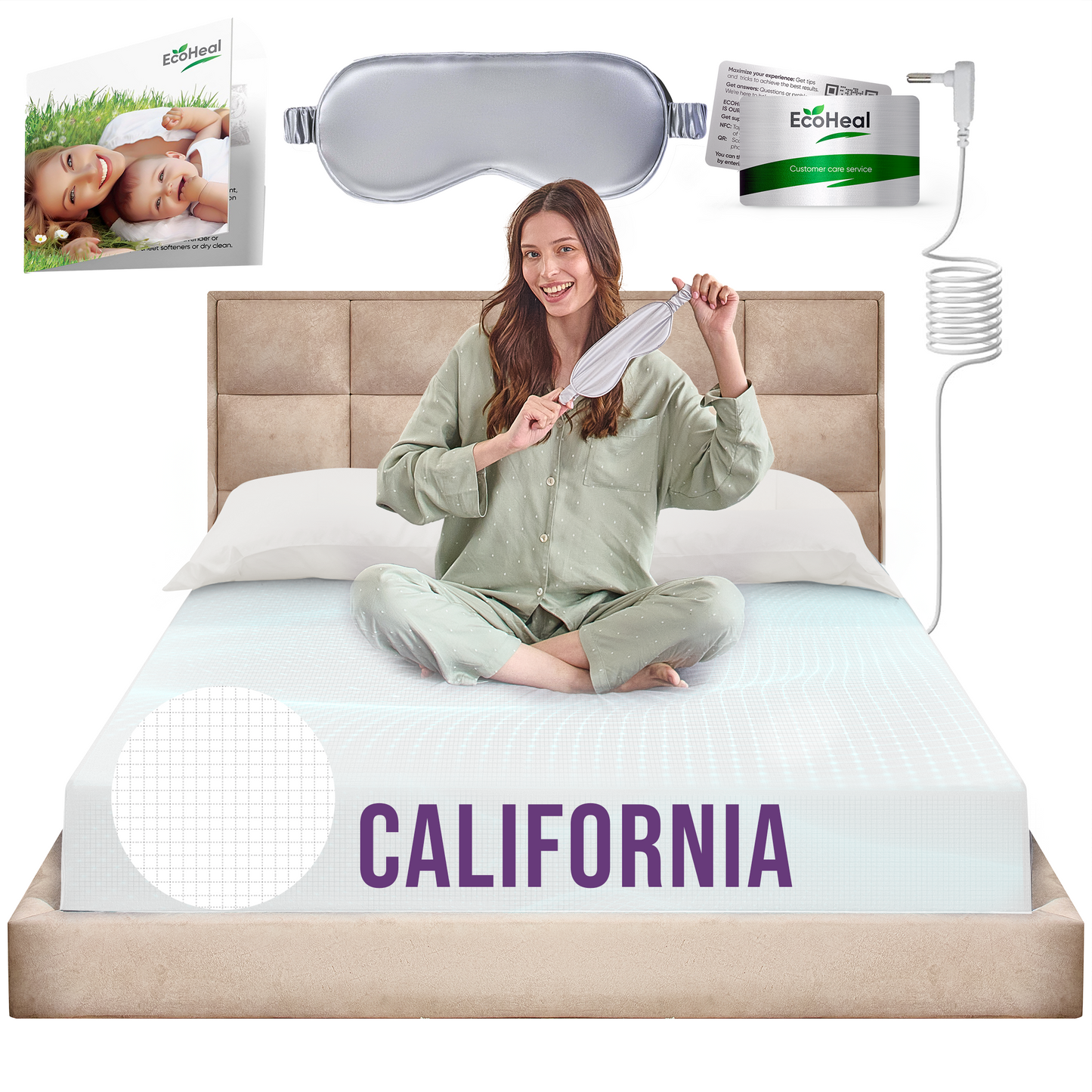 Earth Grounding Fitted Sheet