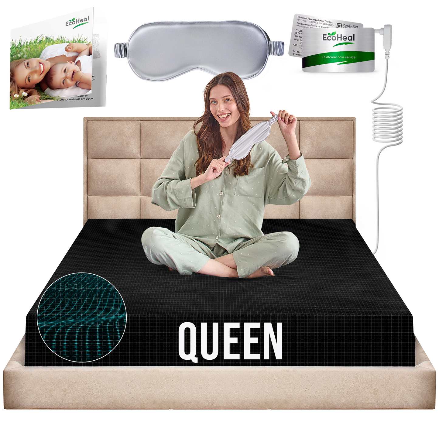 Earth Grounding Fitted Sheet
