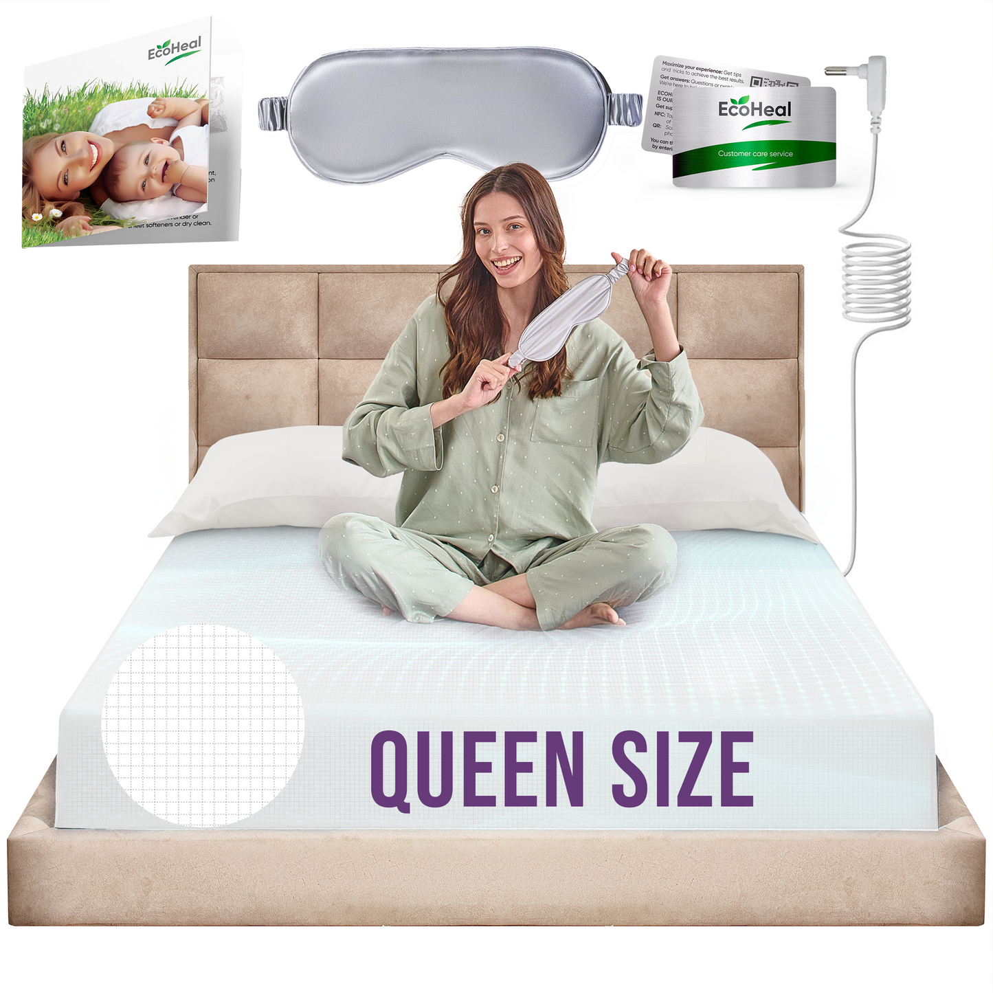 Earth Grounding Fitted Sheet