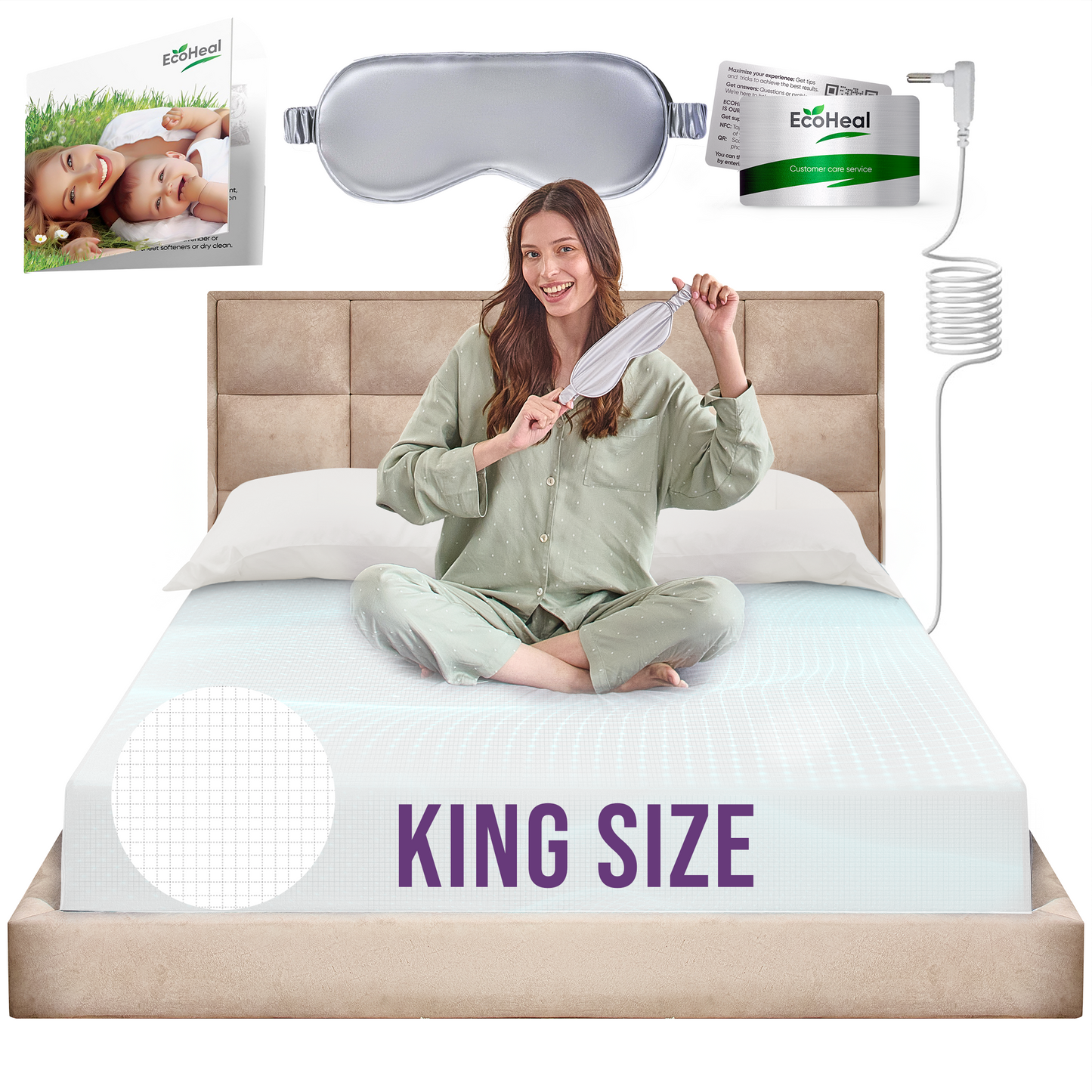 Earth Grounding Fitted Sheet