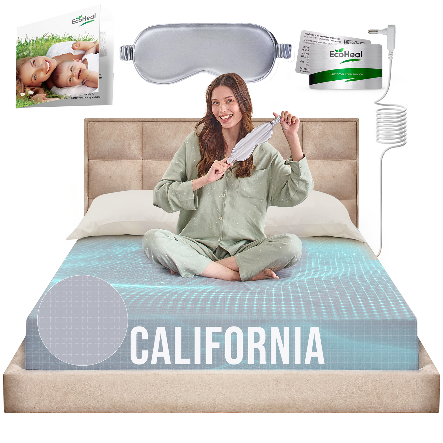 Earth Grounding Fitted Sheet