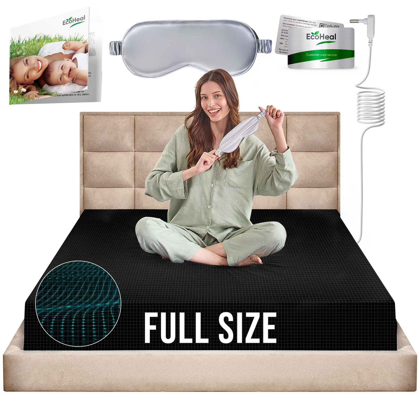 Earth Grounding Fitted Sheet