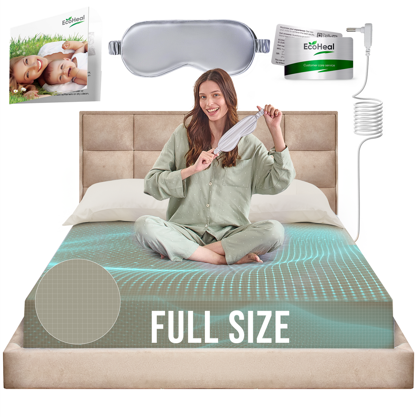 Earth Grounding Fitted Sheet