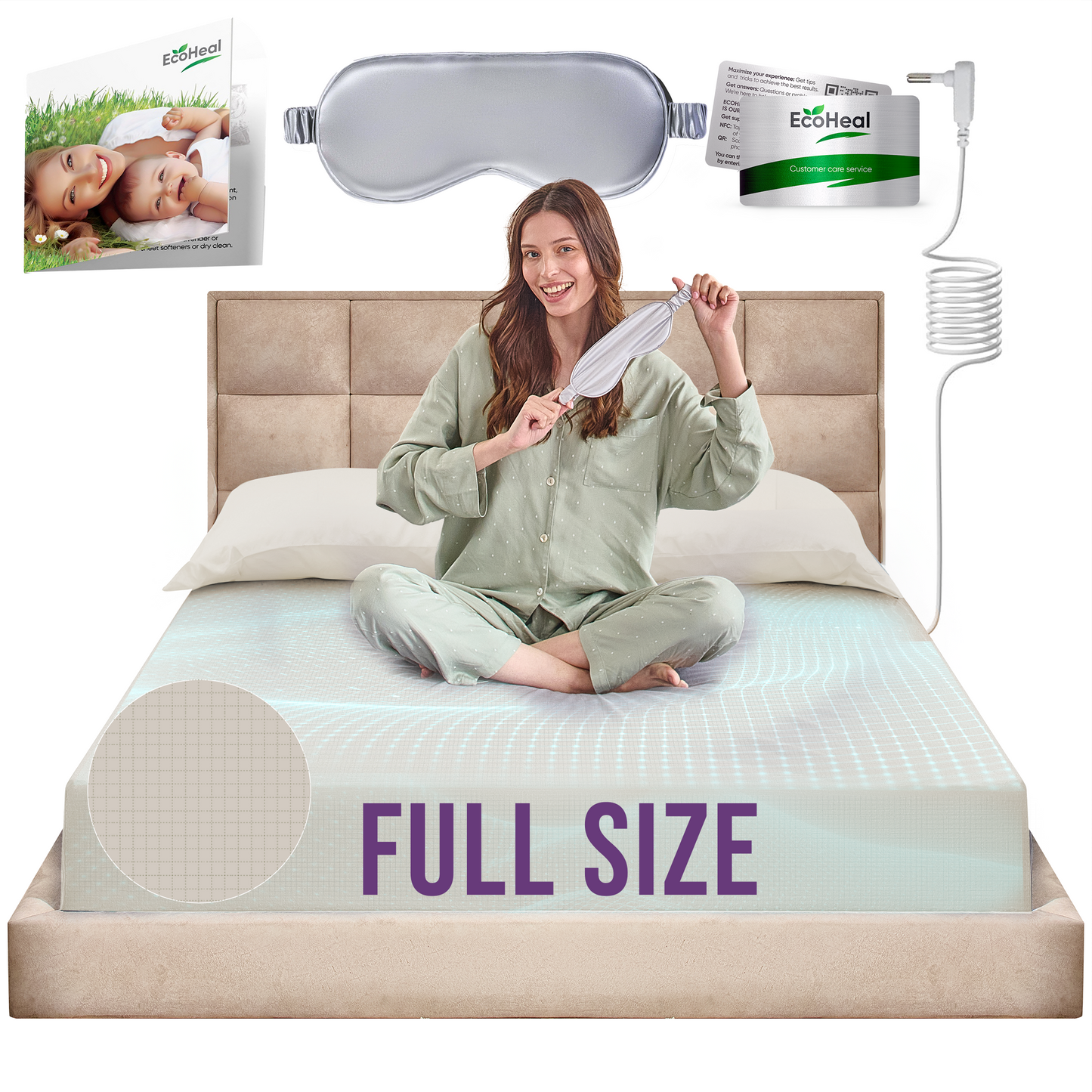 Earth Grounding Fitted Sheet