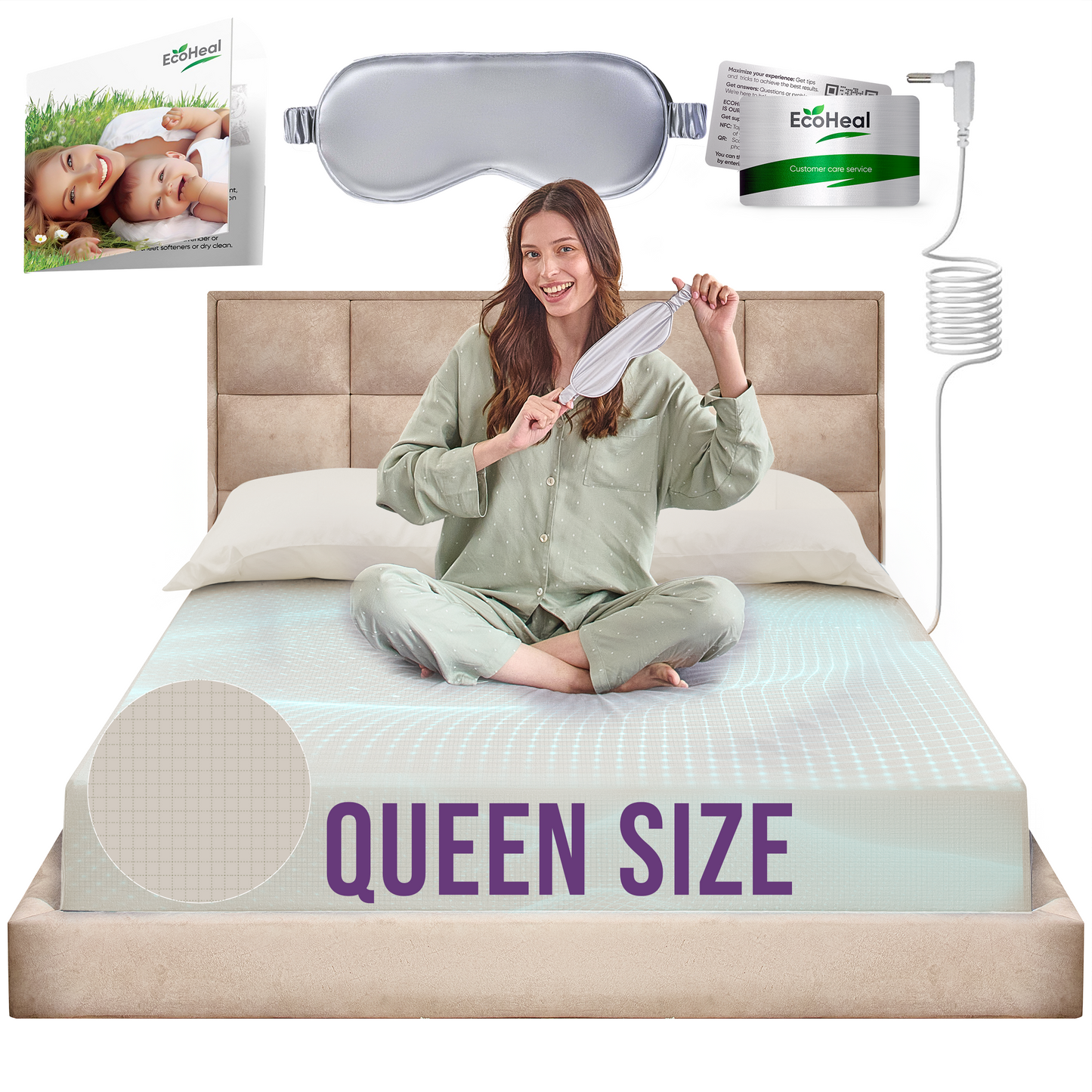Earth Grounding Fitted Sheet