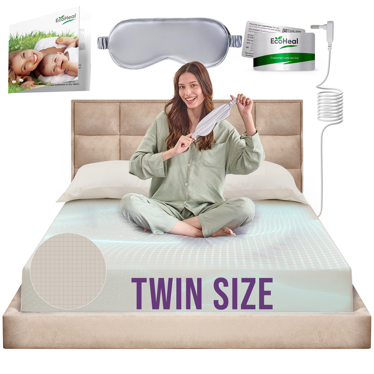 Earth Grounding Fitted Sheet
