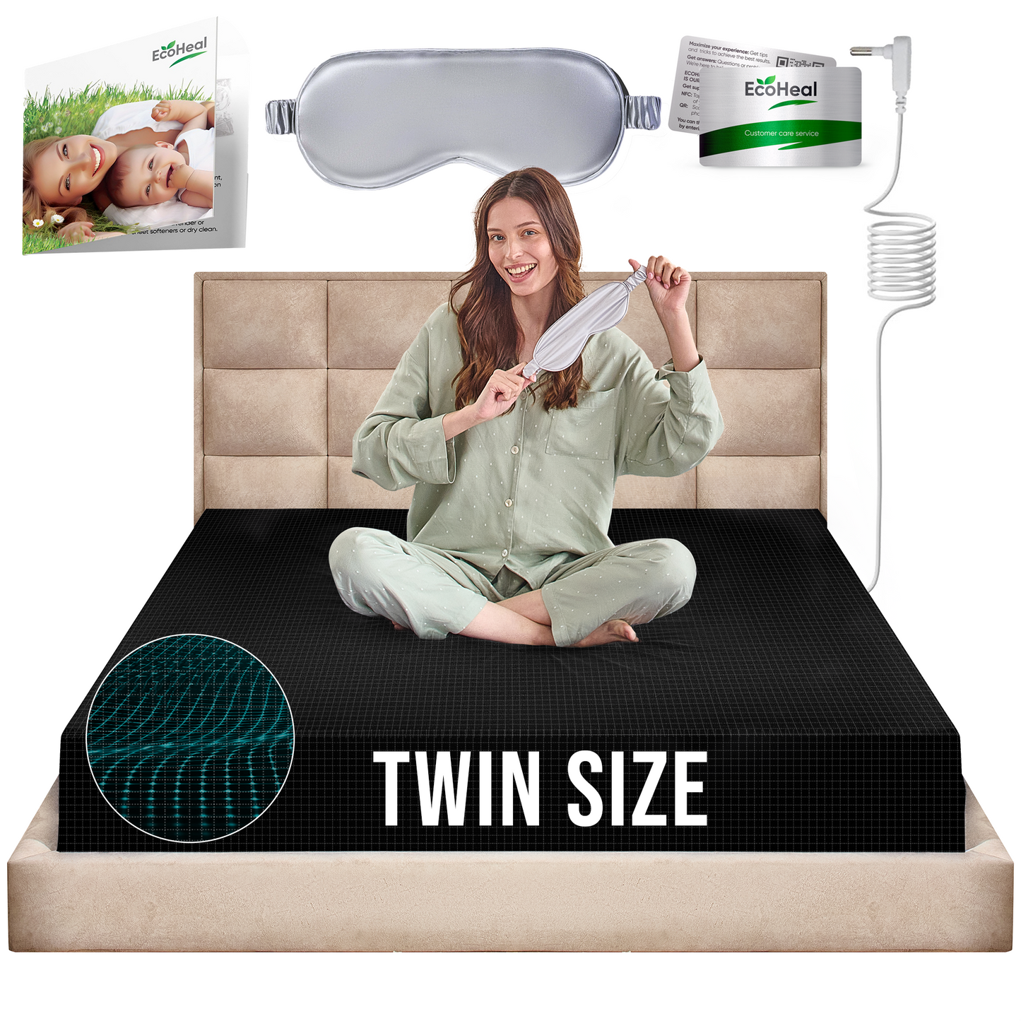 Earth Grounding Fitted Sheet