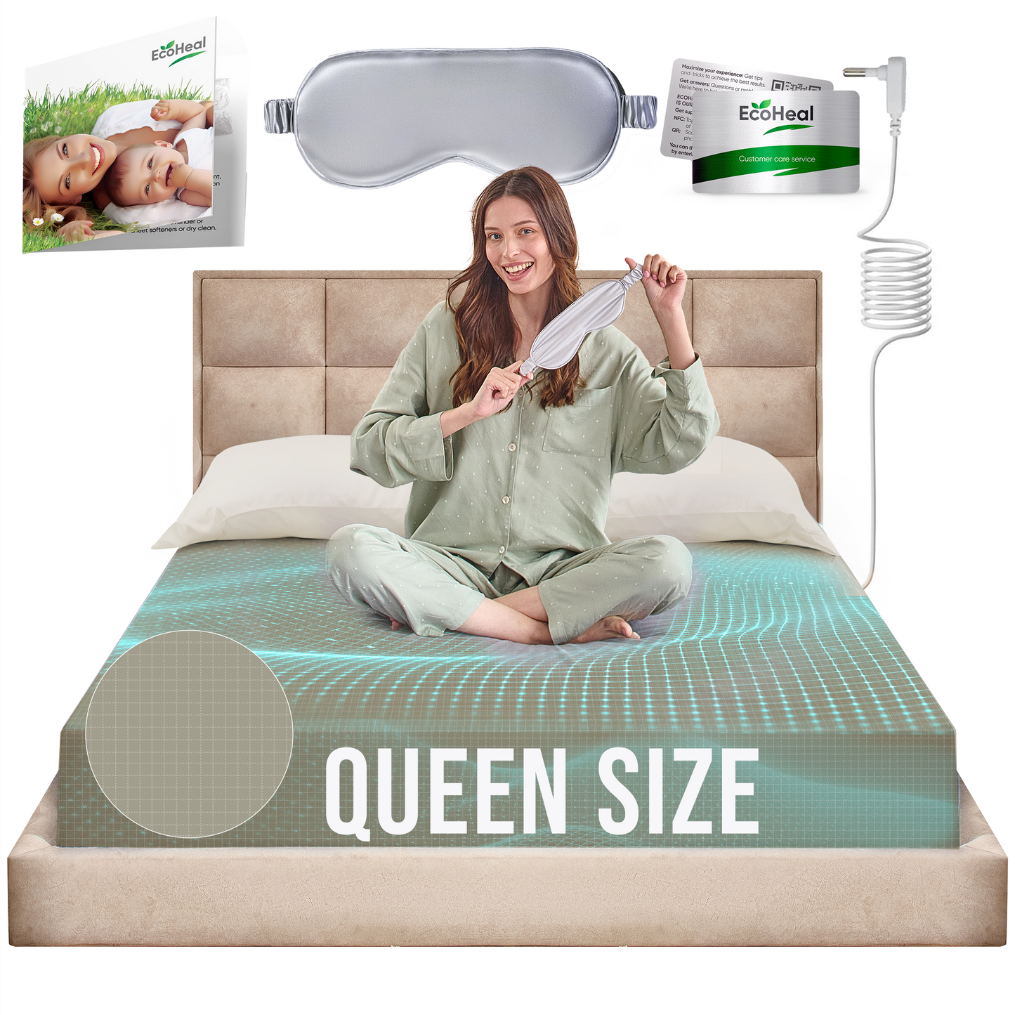 Earth Grounding Fitted Sheet