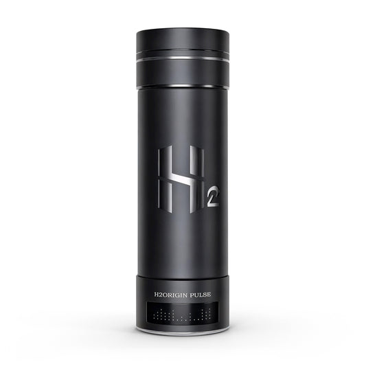 Hydrogen Water Bottle Generator Black