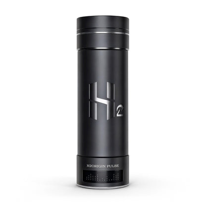 Hydrogen Water Bottle Generator Black